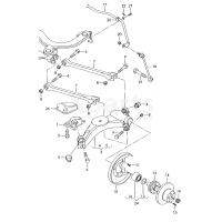 Гумова подушка VAG 8D0511327C