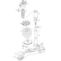 Опора пружини VAG 4B0512149