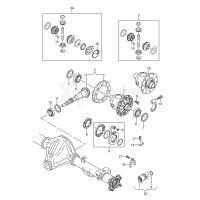 Конічний роликовий підшипник VAG 2H0501320