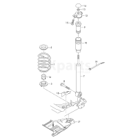 Газонаповнений амортизатор VAG 5Q0513049DM