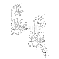 Кронштейн VAG 4B0614119Q