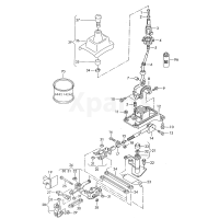Важіль перемикання передач VAG 1J0711046A