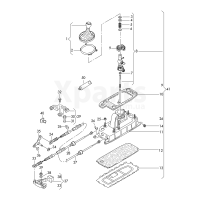 Важіль перемикання передач VAG 8J0711046D