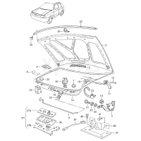 Затискач VAG 6U0823717