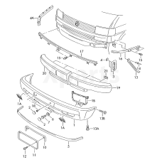 Напрямний профіль VAG 7D0807183