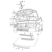 Повітроводчерний satinschwarz VAG 701823495B01C