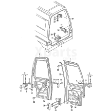 Стопорний клин VAG 701827537F