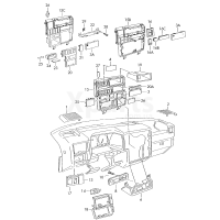 Накладка на громкоговорительmistral (серый) VAG 7D1857210E91