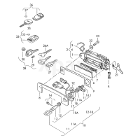 Накладка, кріпильна VAG 893837109E