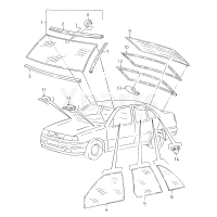 Регулювальний клин VAG 1L0845095