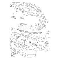 пружинний затискач VAG 6K0823717