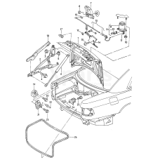 Кришка багажного відсіку VAG 4D0827023N