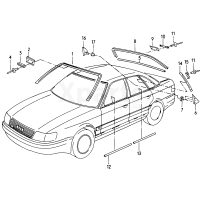 Затискач VAG 4D0853707C