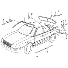 Затискач VAG 4D0853707C