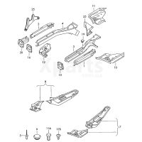 Усилительлонжерона VAG 8D0803118A