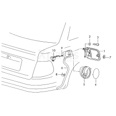Склянка VAG 4B0809933B
