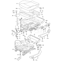 Ковзна деталь VAG 893881203A
