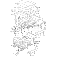 Ковзна деталь VAG 893881203A
