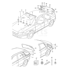 Стрижень змішувача VAG D009700
