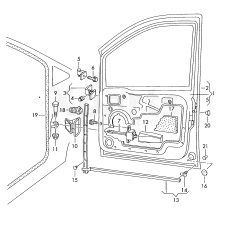 Прокладкакерний satinschwarz VAG 7M0837788GB41