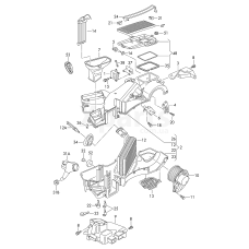 Захисна решітка VAG 8D0820585