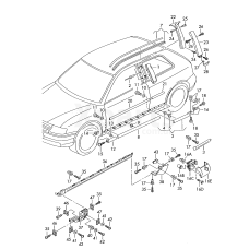 пружинний затискач VAG 8L3853825