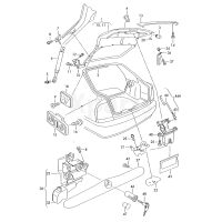 Ущільнювач для кришки VAG 1U6827705A