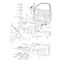 Напрямна для кнопкиonyx VAG 1U086839147H
