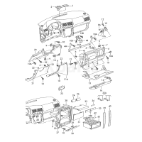 Кришка речового ящика VAG 1J2857121A