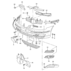 Направляющий профиль VAG 1M0807050B