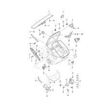 Петля кришки VAG 1C0827301D