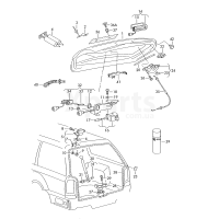 Кришка багажного відсіку VAG 3B9827025AQ
