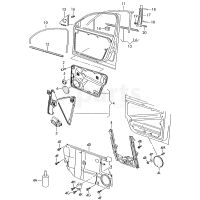 Кожухчорний satinschwarz VAG 3B0837994AB41
