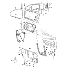 Кожухчорний satinschwarz VAG 3B0837993AB41