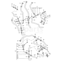 Тримач шлангу VAG 701819379