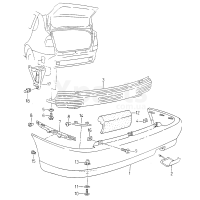 пружинний затискач VAG 6K0807435A
