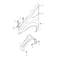 Прокладка (самоклейна) VAG 7M3837521A