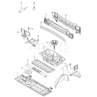 Кронштейн VAG 8Z0801645B