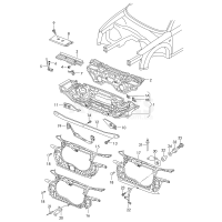 Кріпильна пластина VAG 8E0805499