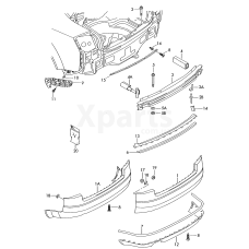 Захисний молдинг VAG 8E5807415BGRU