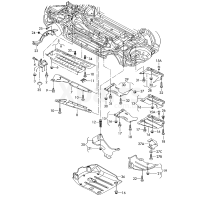 Облицювання днища VAG 8E0825207B