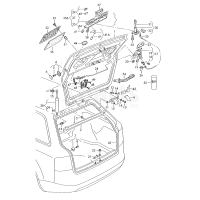 Личинка замка с ключами икорпусом VAG 8E0827573C