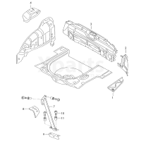 Кінцевий елемент VAG 1U6813228A