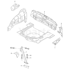 Кінцевий елемент VAG 1U6813228A