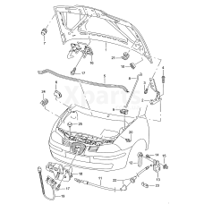 Гак захватний VAG 6L0823480C