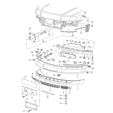 Напрямна VAG 4D0807291