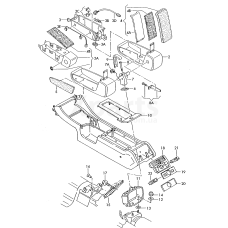 Затискач VAG 4D0867641