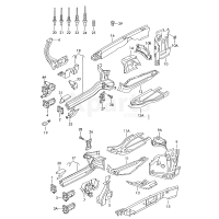 Усилительлонжерона VAG 4B0803118F
