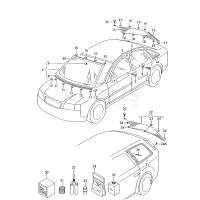 Гвинт самонаріз. з внутр. TORX VAG 8L0837691