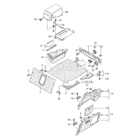 Речове відділеннячорний satinschwarz VAG 4B5864897A01C